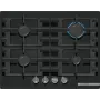 Bosch Serie 4 PNP6B6K40 Herdplatte Schwarz Einbau 60 cm Gas 4 Zone(n)
