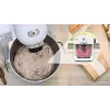 Bosch Serie 6 MUMS6EW22 Küchenmaschine, 1600 W, Patisserie-Set, Mixaufsatz, weiß/Edelstahl