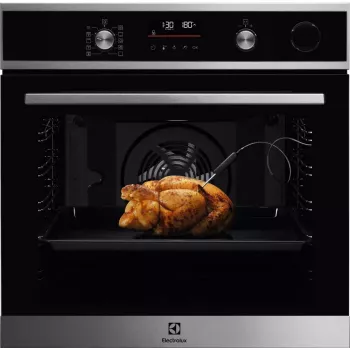 Einbau-Elektrobackofen Electrolux EOC6H76X — 72 L, Umluft, Grill, Dampf, Digitaltimer