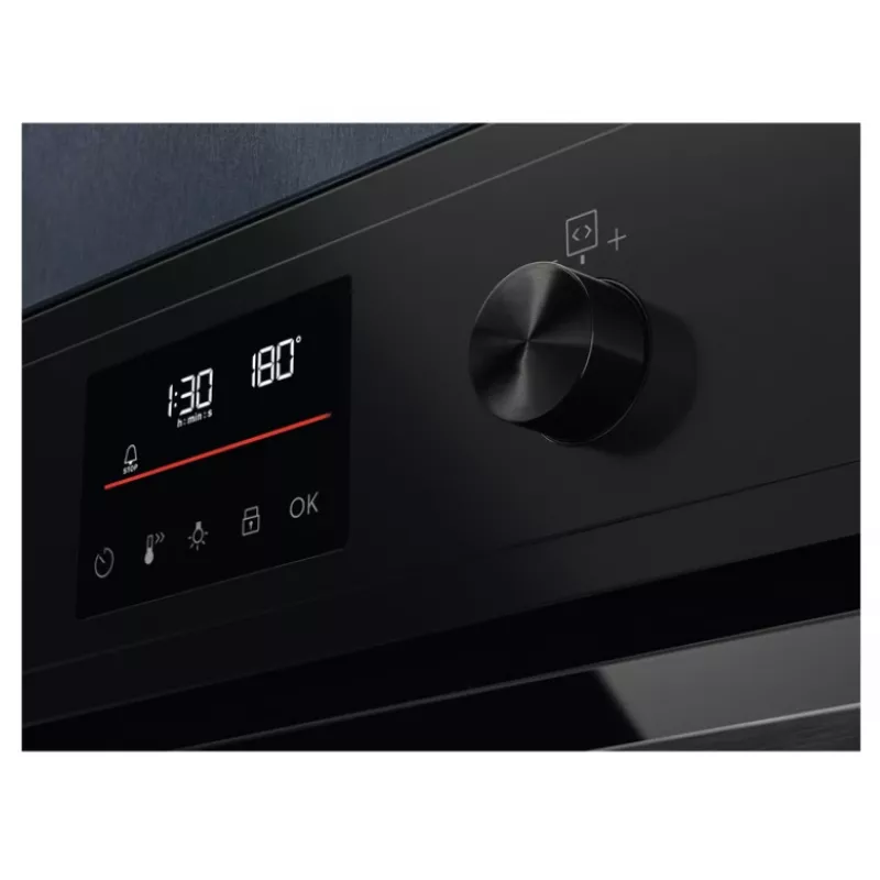 Einbau-Elektroofen Electrolux EOD4P57H — 72 L, pyrolytische Selbstreinigung, Dampf & Umluft, Grill 2300W, schwarz