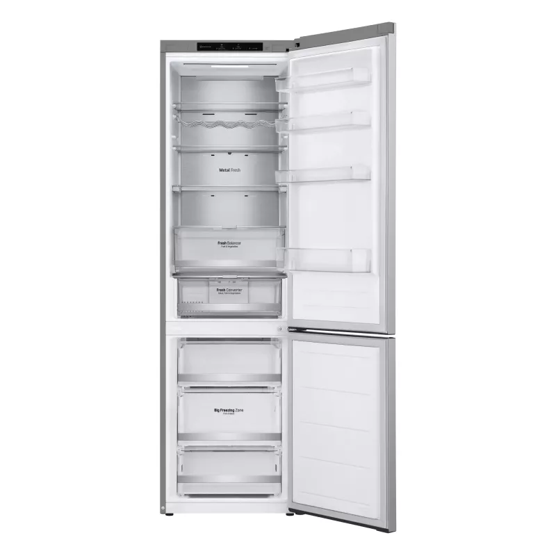 LG GBV7280DPY.APYQEUR Kühl-Gefrierkombination freistehend 387 l Silber