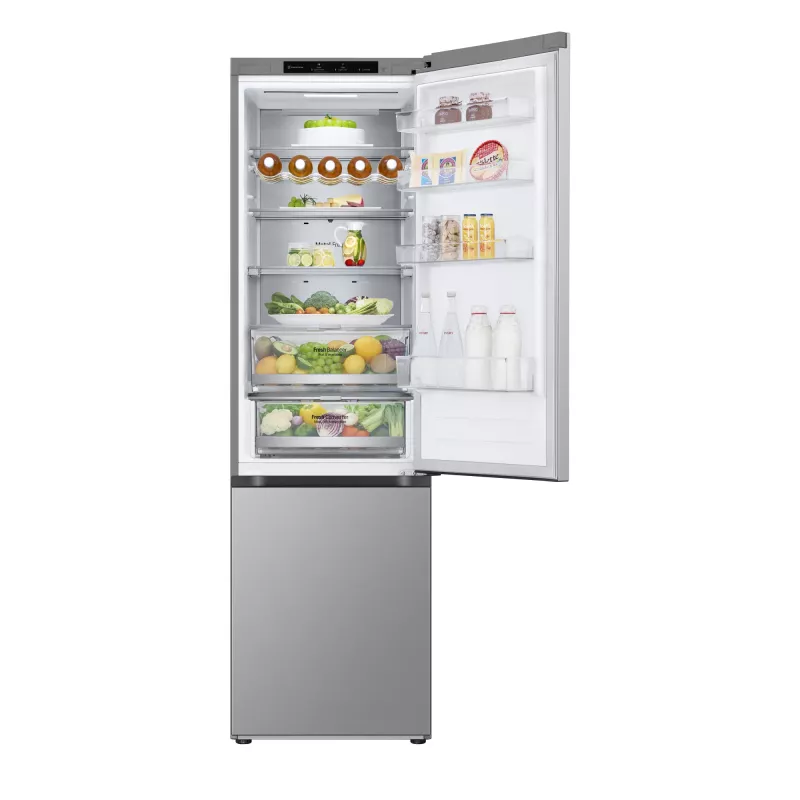 LG GBV7280DPY.APYQEUR Kühl-Gefrierkombination freistehend 387 l Silber