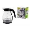 Maestro MR-061 Wasserkocher, Glas, 2200 W, Schwarz