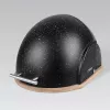 Brotdose Maestro MR-1678G-Schwarz – ovaler Brotaufbewahrungsbehälter, Kunststoff mit Bambusdeckel, 350×200×250 mm
