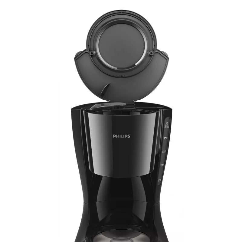 Philips Daily Collection HD7461/20 Filterkaffeemaschine, Glaskanne, 1000 W, schwarz