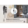 Samsung VS15A6031R4 Stielsauger Akku Trocken Beutellos 0.8 L Schwarz