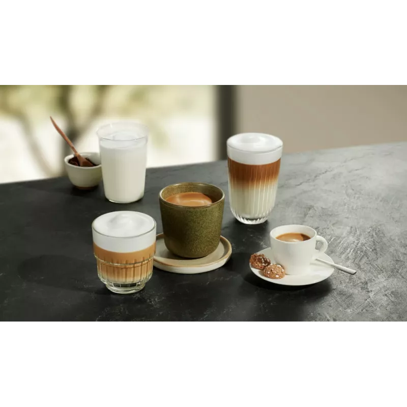 Siemens EQ.300 TF301E19 Kaffeevollautomat, Klavierlack-Schwarz