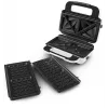 Tefal Snack XL SW701110 Sandwichmaker, 850 W, Weiß/Edelstahl