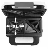 Tefal Snack XL SW701110 Sandwichmaker, 850 W, Weiß/Edelstahl