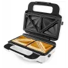 Tefal Snack XL SW701110 Sandwichmaker, 850 W, Weiß/Edelstahl