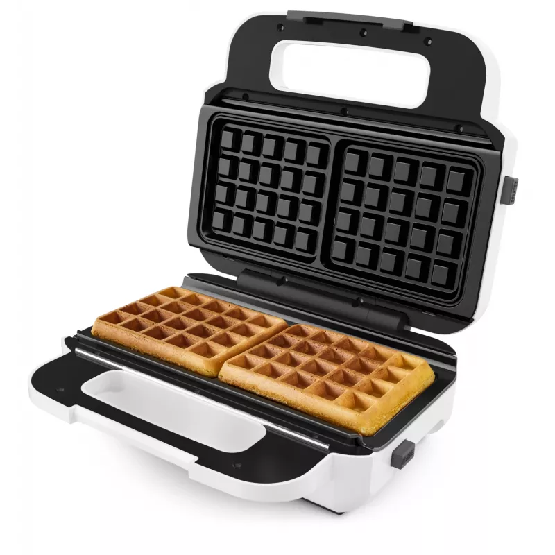 Tefal Snack XL SW701110 Sandwichmaker, 850 W, Weiß/Edelstahl