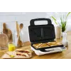 Tefal Snack XL SW701110 Sandwichmaker, 850 W, Weiß/Edelstahl