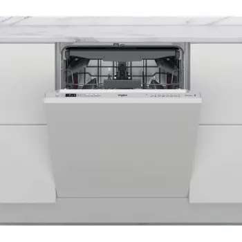Whirlpool WI 7020 PF Vollintegrierter Geschirrspüler 14 Maßgedecke Silber