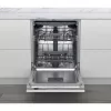Whirlpool WI 7020 PF Vollintegrierter Geschirrspüler 14 Maßgedecke Silber