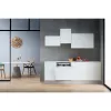 Whirlpool WI 7020 PF Vollintegrierter Geschirrspüler 14 Maßgedecke Silber