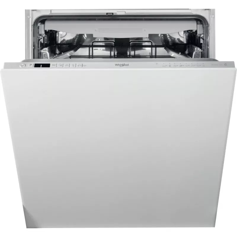 Whirlpool WI 7020 PF Vollintegrierter Geschirrspüler 14 Maßgedecke Silber