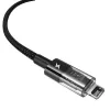 USB-Ladekabel Baseus Gem P10373003111-00, 1 m, 2,4 A, Nylonummantelung, Lightning, USB-A, Schwarz