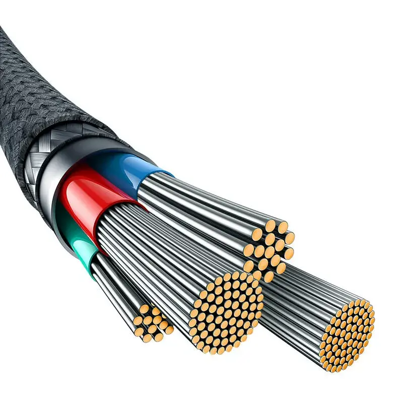 USB-A-auf-Lightning-Kabel Baseus 1 m 5 V 2,4 A Weiß, USB PD, 480 Mbit/s