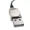 USB-A-auf-Lightning-Kabel Baseus 1 m 5 V 2,4 A Weiß, USB PD, 480 Mbit/s