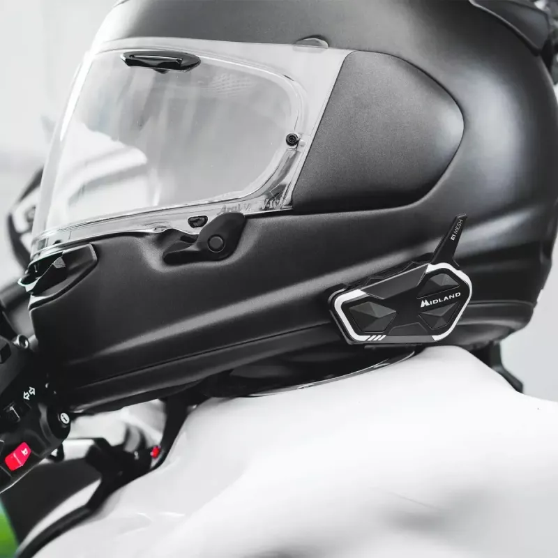 Midland R1 MESH SINGLE Motorrad-Gegensprechanlage
