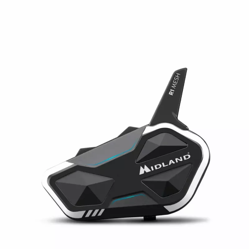 Midland R1 MESH SINGLE Motorrad-Gegensprechanlage