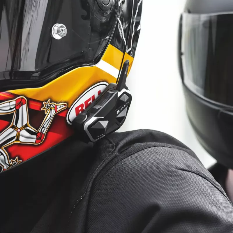 Midland R1 MESH TWIN Motorrad-Gegensprechanlage, Doppelpack (2 Stück)