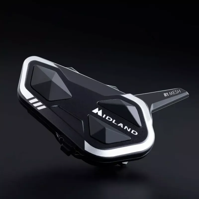 Midland R1 MESH TWIN Motorrad-Gegensprechanlage, Doppelpack (2 Stück)