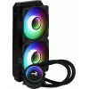 Aerocool PGS Mirage L240 ARGB CPU-Flüssigkeitskühler, 2300 U/min, 4-polig, Schwarz