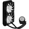 Aerocool PGS Mirage L240 ARGB CPU-Flüssigkeitskühler, 2300 U/min, 4-polig, Schwarz