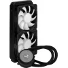 Aerocool PGS Mirage L240 ARGB CPU-Flüssigkeitskühler, 2300 U/min, 4-polig, Schwarz