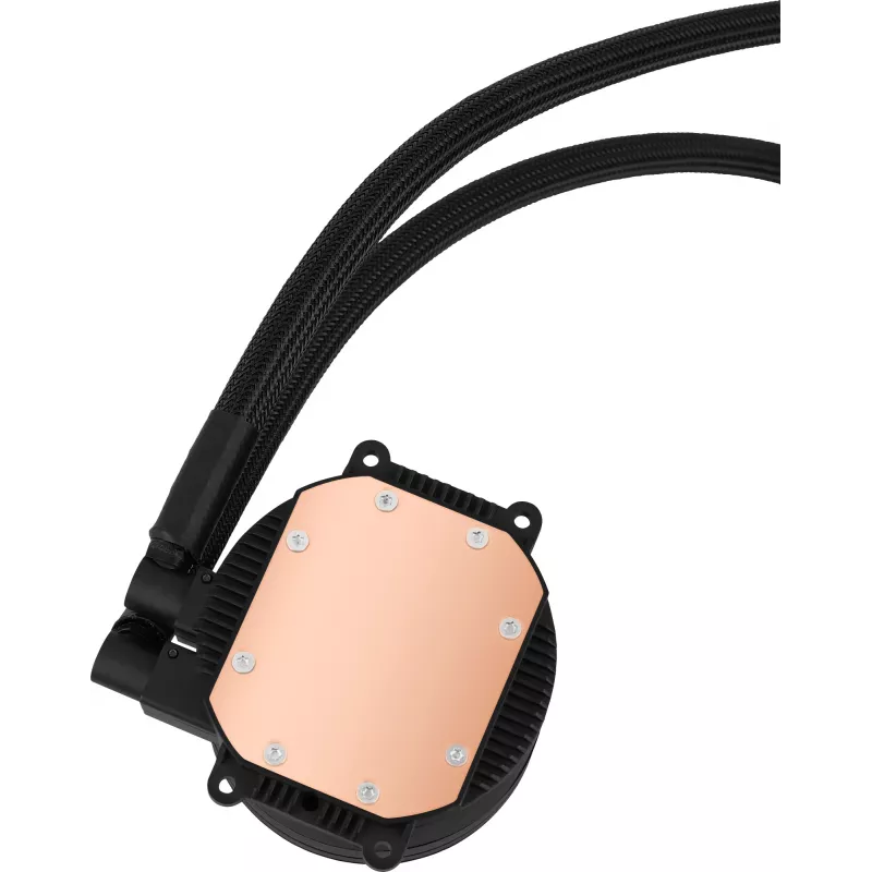 Aerocool PGS Mirage L240 ARGB CPU-Flüssigkeitskühler, 2300 U/min, 4-polig, Schwarz