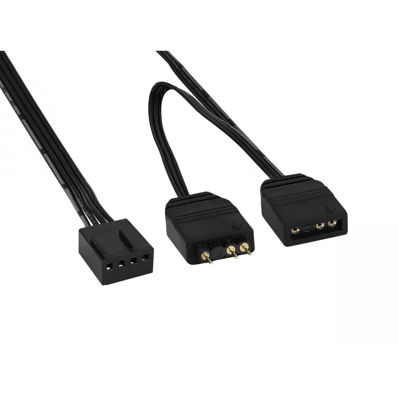 Aerocool PGS Mirage L240 ARGB CPU-Flüssigkeitskühler, 2300 U/min, 4-polig, Schwarz
