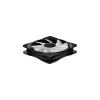 120 mm Gehäuselüfter DeepCool RF120 — Weiß/Schwarz, 120×25 mm, 4-pol PWM, RGB LED, Hydro-Lagerung