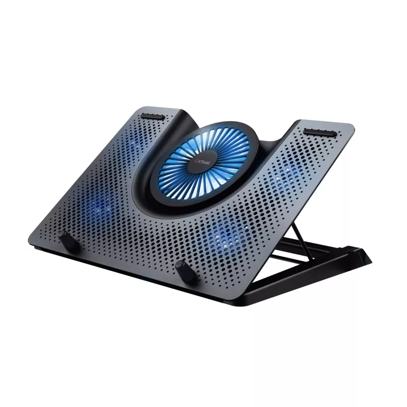 Trust GXT 1125 Quno Laptop-Kühlständer, 17 Zoll, Schwarz