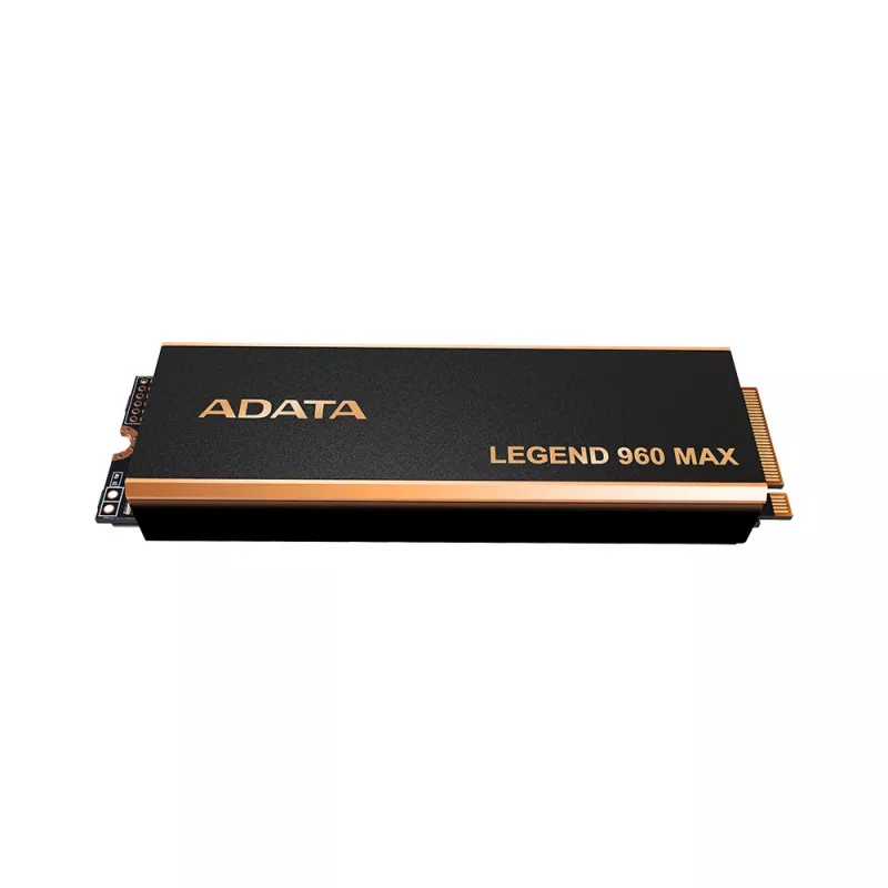 Internes M.2 2280 NVMe SSD ADATA LEGEND 960 MAX 1 TB PCIe 4.0, Lesen 7400 MB/s, Schreiben 6000 MB/s, 3D NAND