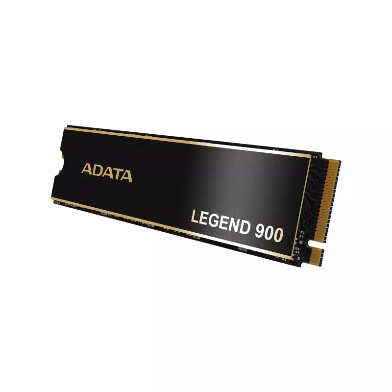 ADATA LEGEND 900 SLEG-900-2TCS M.2 2280 NVMe SSD, 2 TB, PCIe 4.0 x4, NVMe 1.4, 7000/5400 MB/s, schwarz/gold