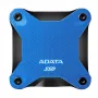 Portable SSD ADATA SD620 2 TB USB 3.2 Gen 2 (Micro‑B) Blau/Schwarz — 520/460 MB/s, 80×80×15,2 mm