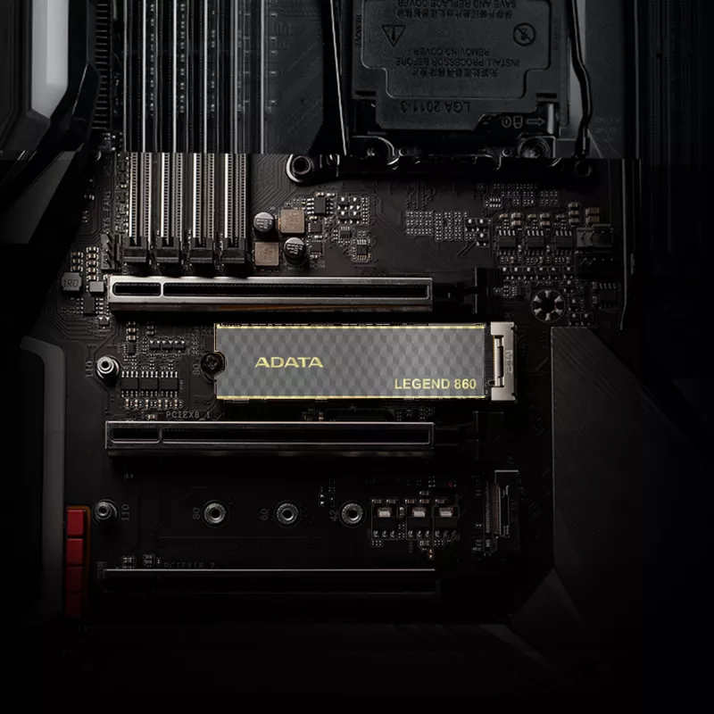 ADATA LEGEND 860 SLEG-860-2000GCS interne Solid-State-Festplatte 2 TB M.2 PCI Express 4.0 NVMe 3D NAND