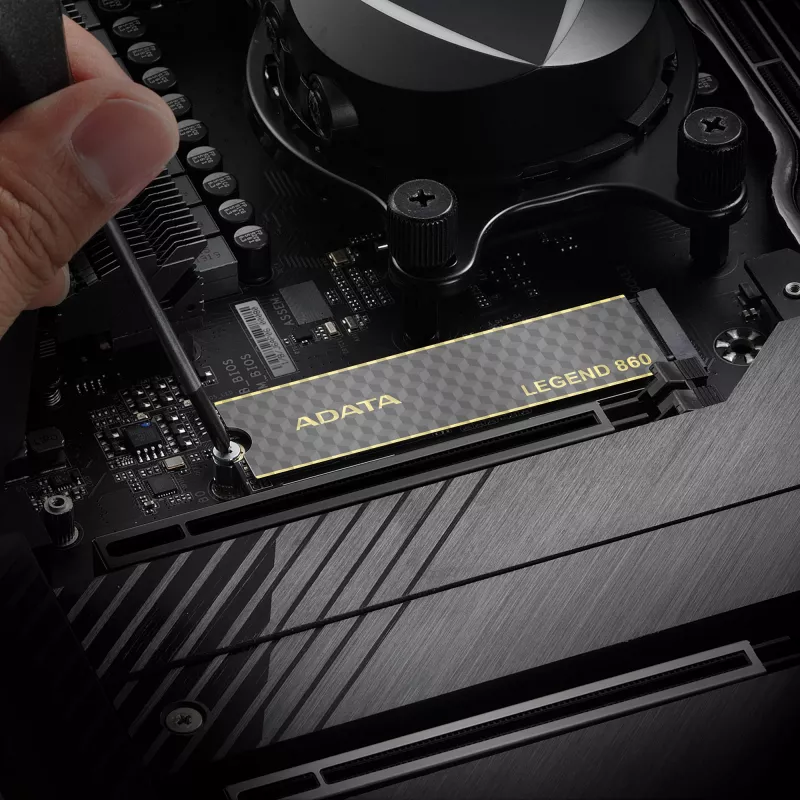 ADATA LEGEND 860 SLEG-860-2000GCS interne Solid-State-Festplatte 2 TB M.2 PCI Express 4.0 NVMe 3D NAND