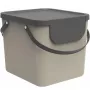 Rotho Albula Mülltrennbehälter, 40 l, Cappuccino