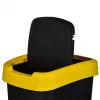 Rotho Twist 1045899999 Mülleimer-Set, 3 x 25 l, Kunststoff
