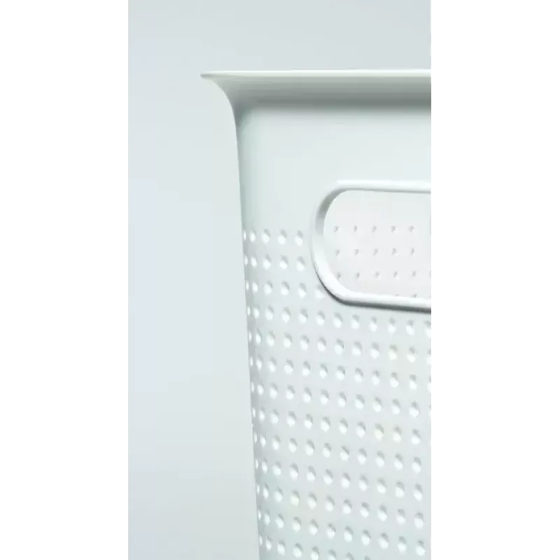 Rotho Brisen Wäschekorb, 50 l, Anthrazit