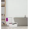 Rotho Brisen Wäschekorb, 50 l, Anthrazit