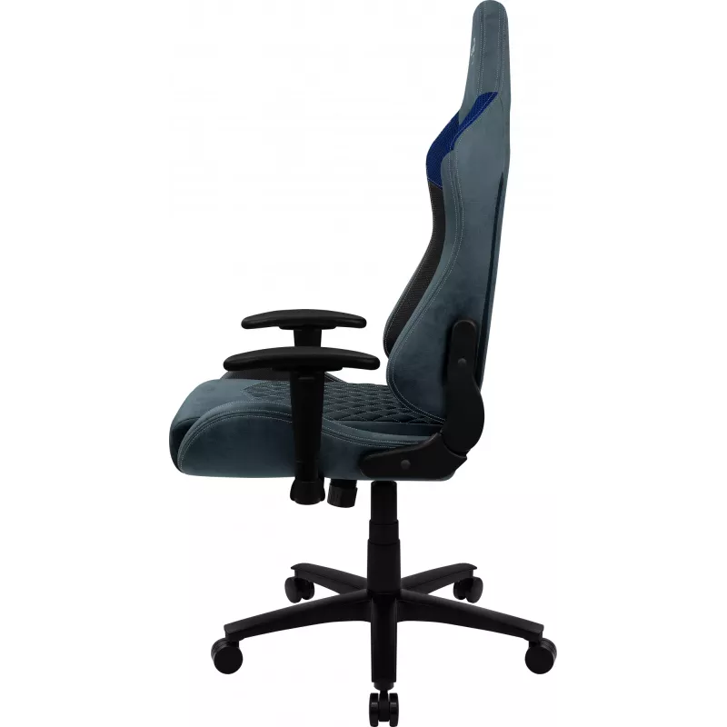 Aerocool DUKE AeroSuede Universal Gaming-Stuhl Schwarz, Blau