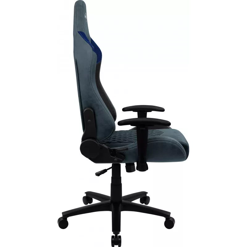 Aerocool DUKE AeroSuede Universal Gaming-Stuhl Schwarz, Blau