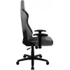 Aerocool DUKE AC-280 AeroSuede Gaming-Stuhl, Mikrofaser, Schwarz/Grau