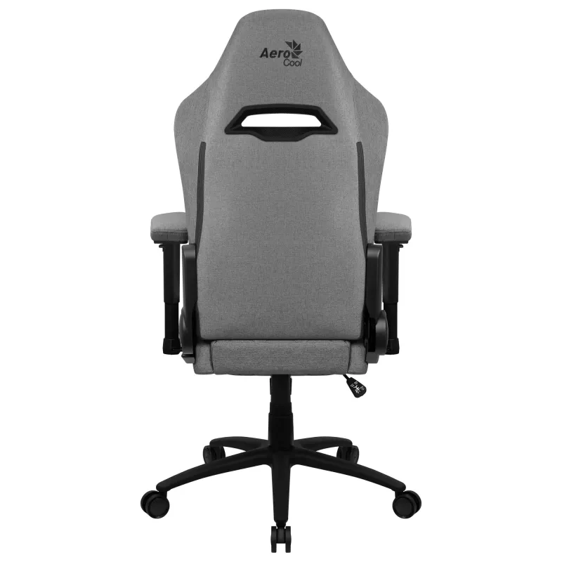 Aerocool ROYALASHGR Premium Ergonomic Gaming Chair Legrest Aeroweave Technology Grau