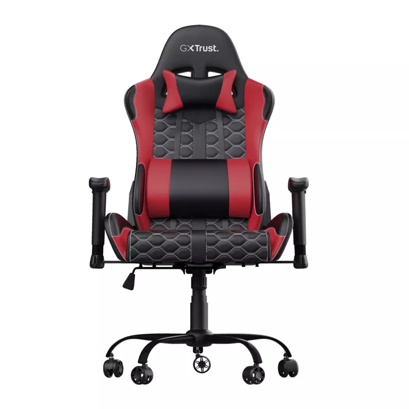 Trust GXT 708R Resto Universal-Gaming-Stuhl Schwarz, Rot