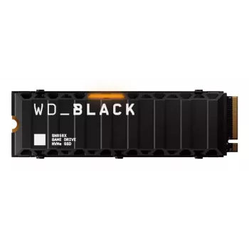 WESTERN DIGITAL SSD - WD_BLACK SN850X - 4TB - PCIe Gen4 x4 - M.2 2280 - Kühlkörper