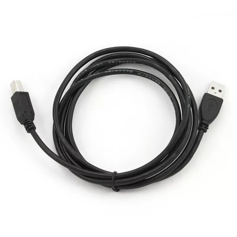 Gembird CCP-USB2-AMBM-6 USB-2.0-A-B-Kabel, 1,8 m, schwarz